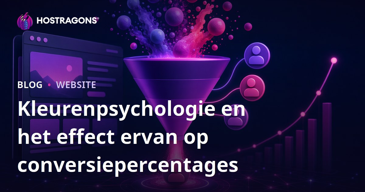 Kleurenpsychologie en het effect ervan op conversiepercentages