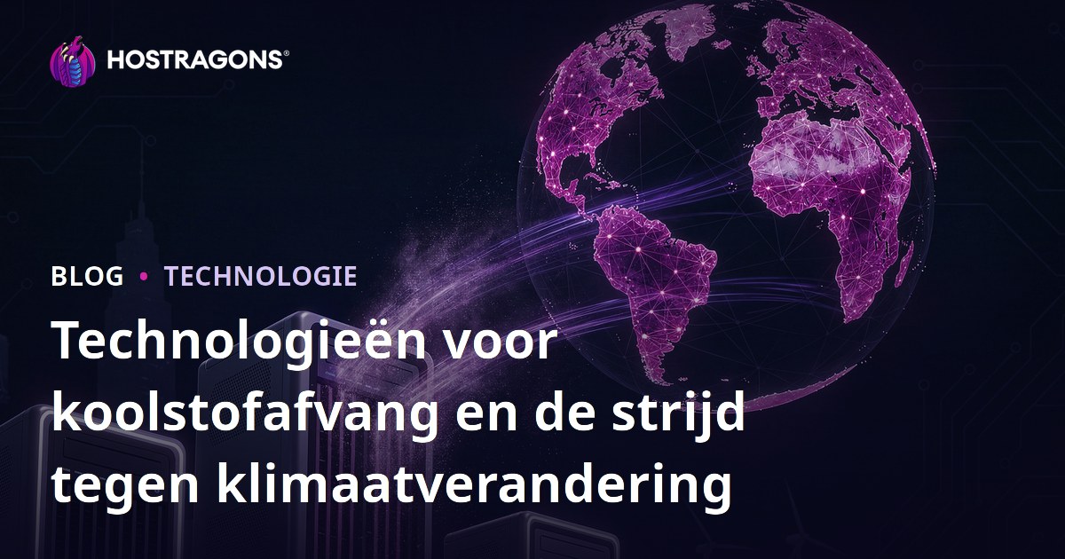 Technologieën voor koolstofafvang en de strijd tegen klimaatverandering