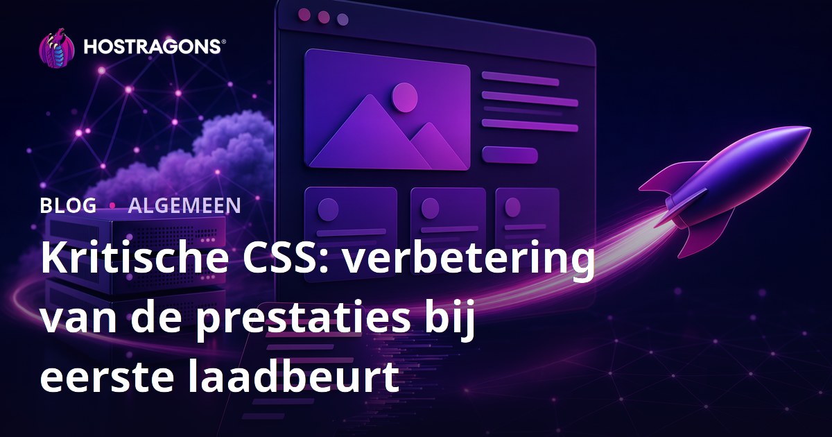 Kritische CSS: verbetering van de prestaties bij eerste laadbeurt