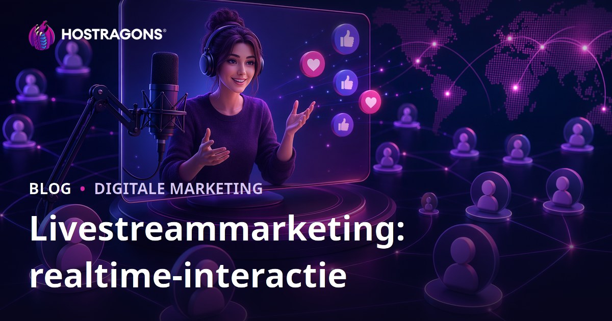 Livestreammarketing: realtime-interactie