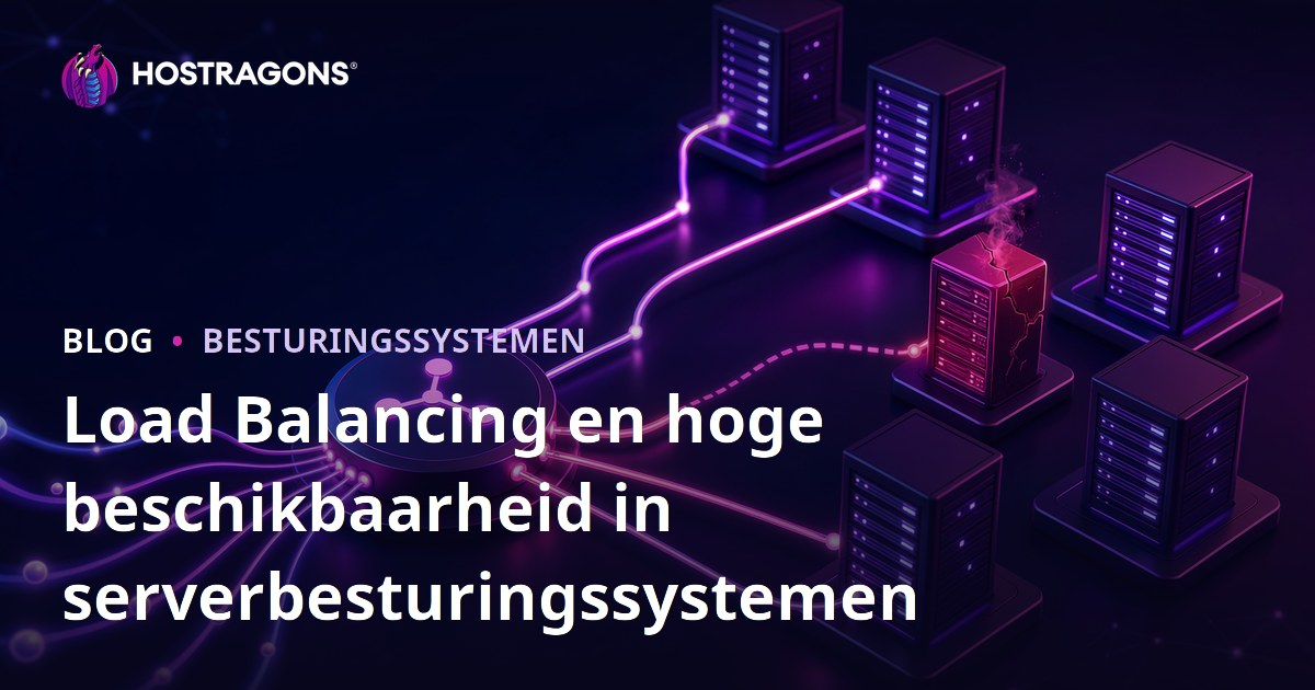 Load Balancing en hoge beschikbaarheid in serverbesturingssystemen