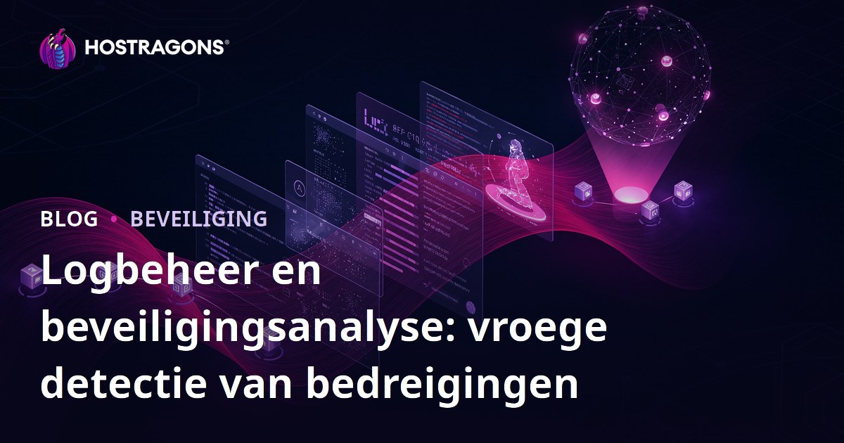 Logbeheer en beveiligingsanalyse: vroege detectie van bedreigingen