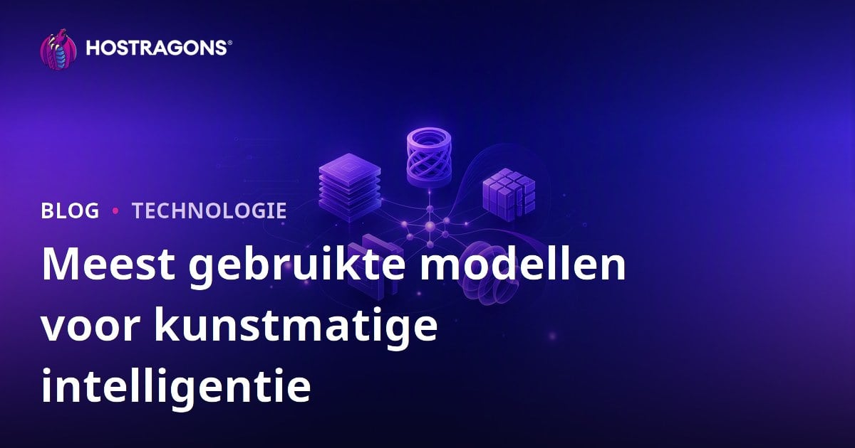 Meest gebruikte modellen voor kunstmatige intelligentie