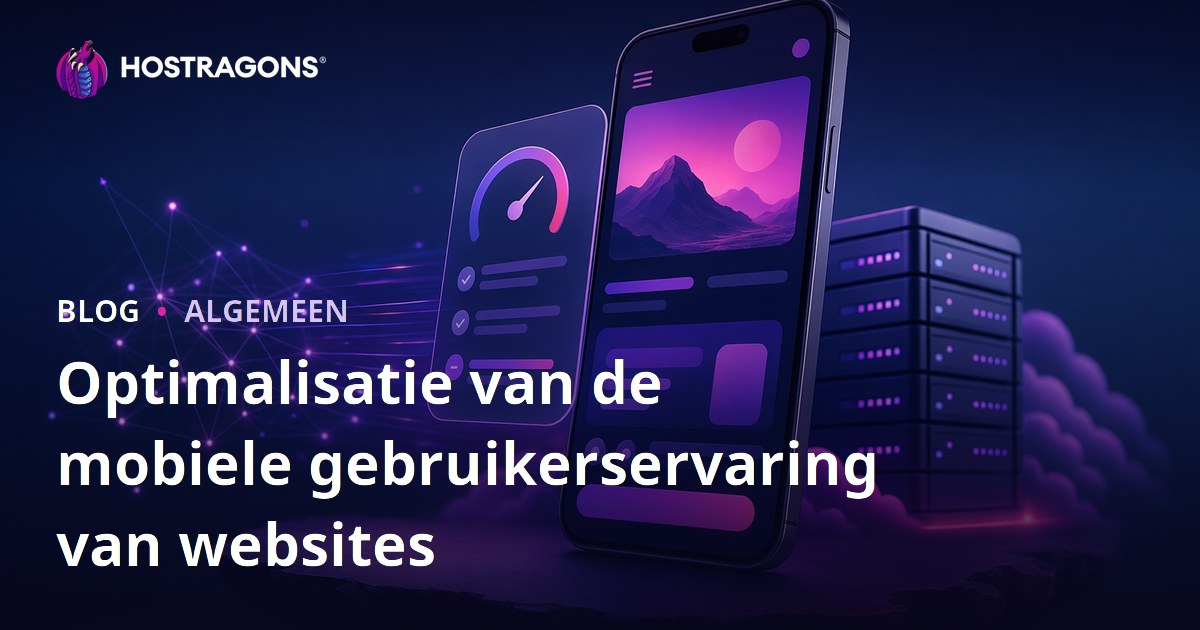 Optimalisatie van de mobiele gebruikerservaring van websites