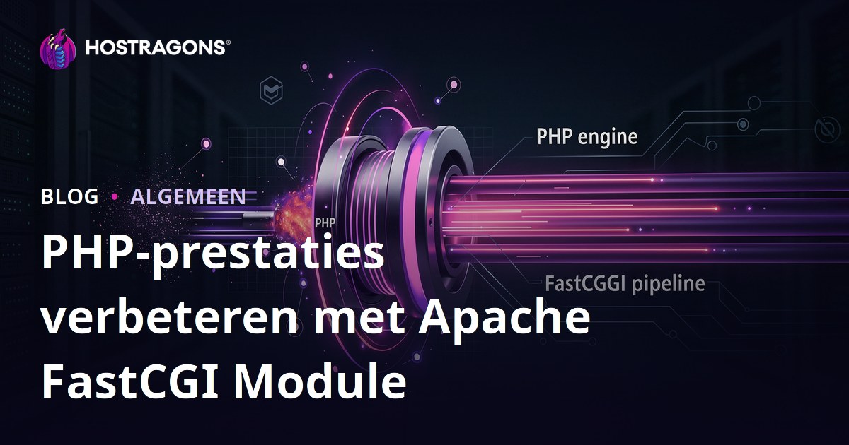 PHP-prestaties verbeteren met Apache FastCGI Module