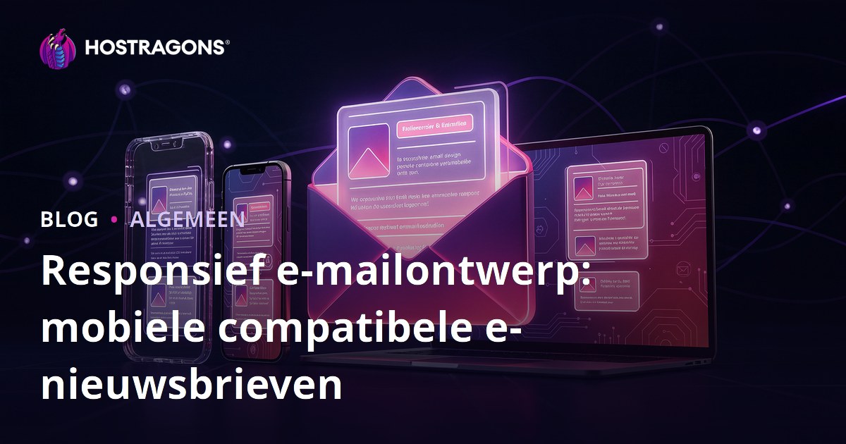 Responsief e-mailontwerp: mobiele compatibele e-nieuwsbrieven