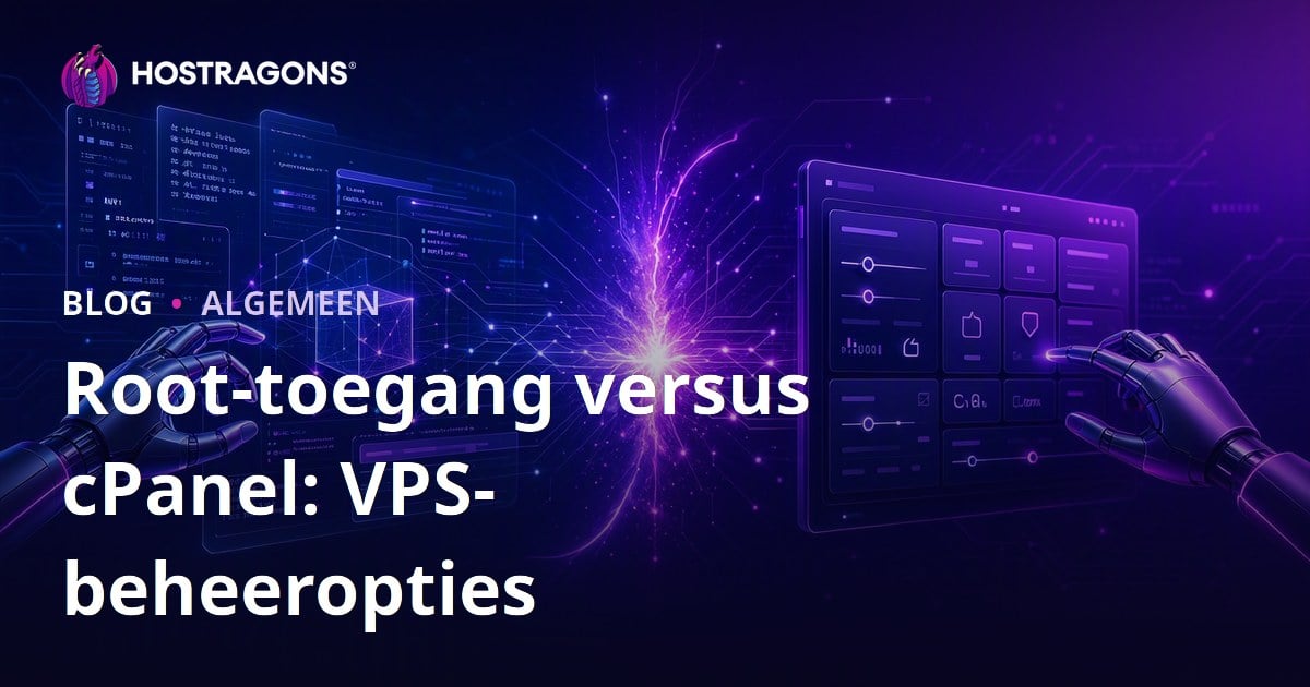 Root-toegang versus cPanel: VPS-beheeropties