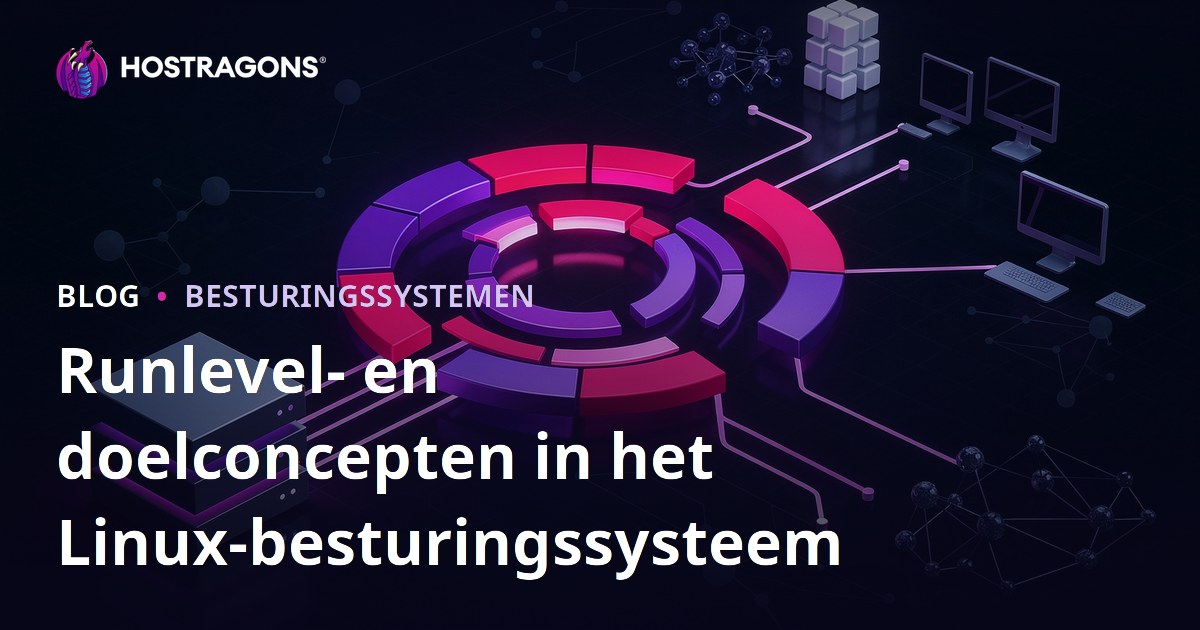 Runlevel- en doelconcepten in het Linux-besturingssysteem