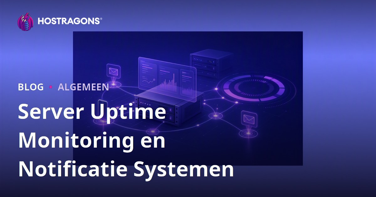 Server Uptime Monitoring en Notificatie Systemen