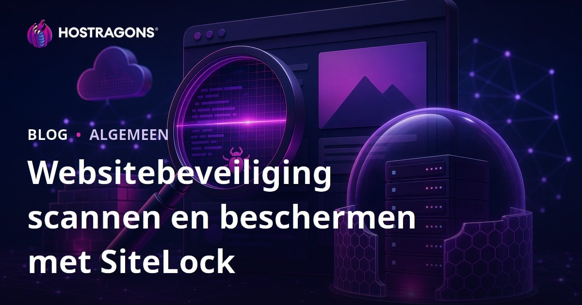 Websitebeveiliging scannen en beschermen met SiteLock