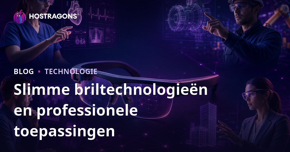 Slimme briltechnologieën en professionele toepassingen
