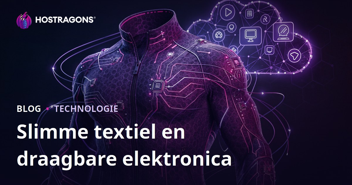 Slimme textiel en draagbare elektronica