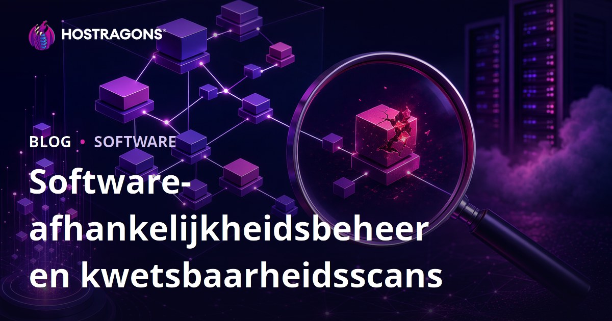 Software-afhankelijkheidsbeheer en kwetsbaarheidsscans