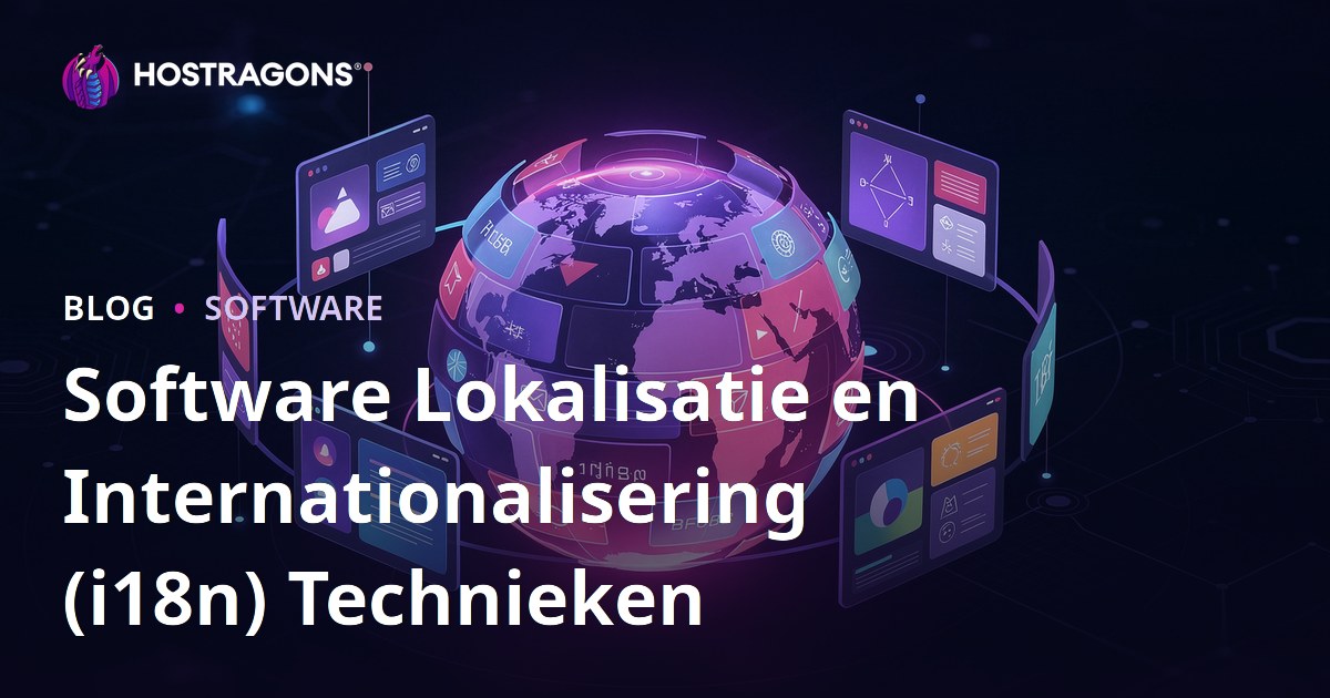 Software Lokalisatie en Internationalisering (i18n) Technieken