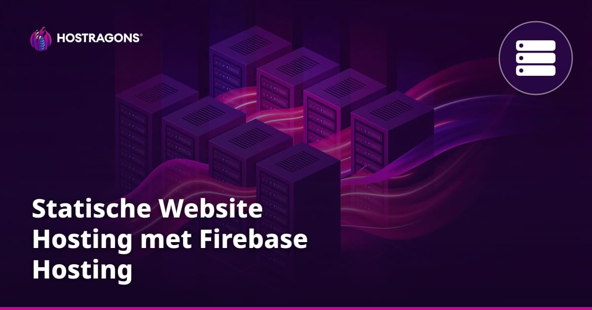Statische Website Hosting met Firebase Hosting