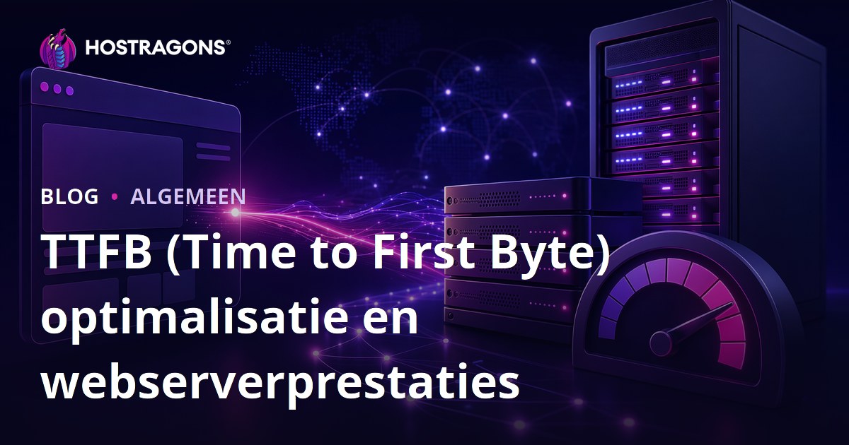 TTFB (Time to First Byte) optimalisatie en webserverprestaties