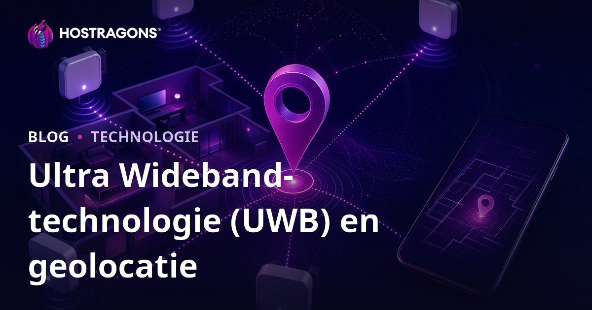 Ultra Wideband-technologie (UWB) en geolocatie