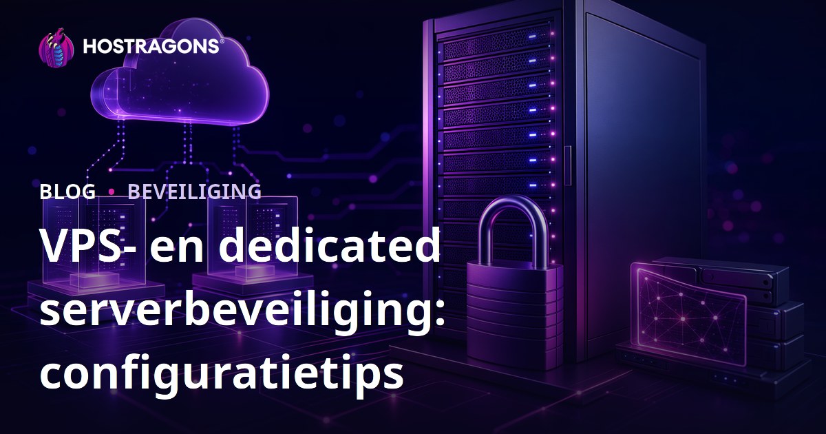 VPS- en dedicated serverbeveiliging: configuratietips