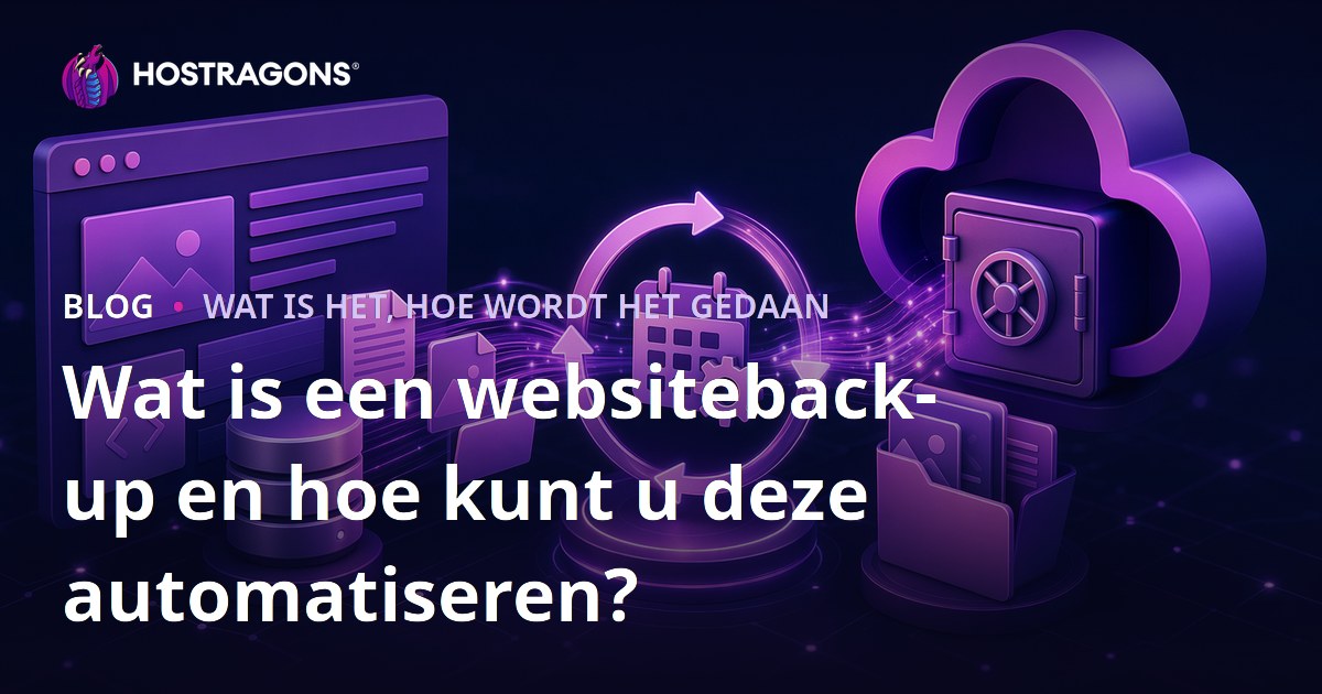Wat is een websiteback-up en hoe kunt u deze automatiseren?