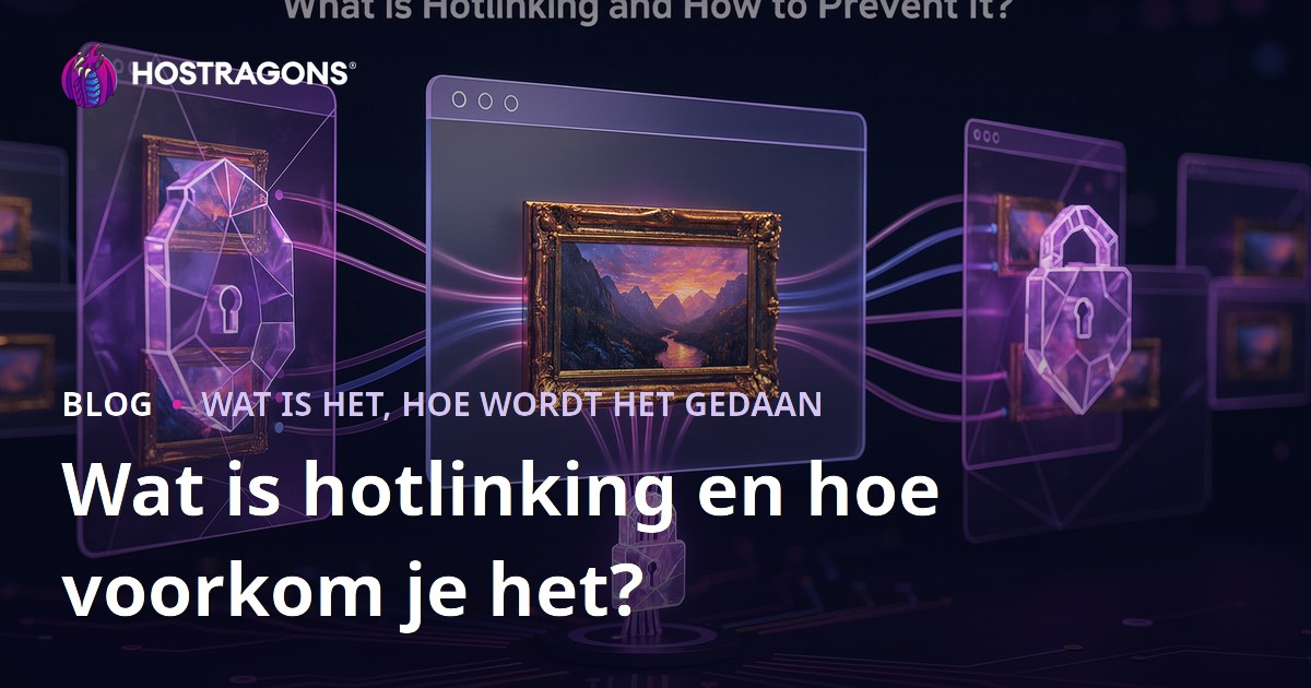 Wat is hotlinking en hoe voorkom je het?