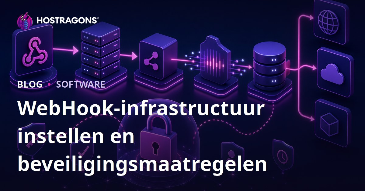 WebHook-infrastructuur instellen en beveiligingsmaatregelen