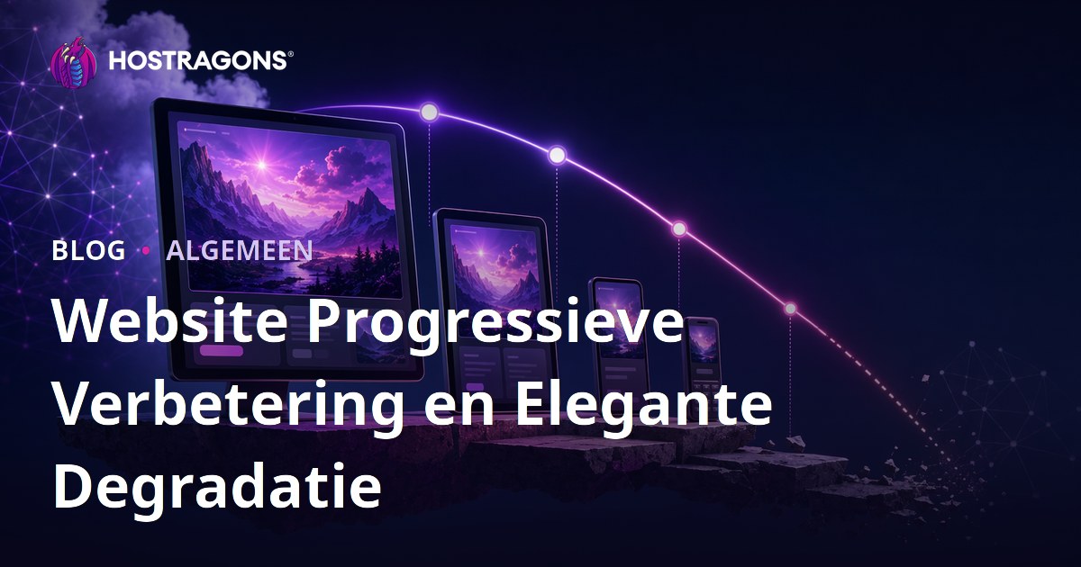 Website Progressieve Verbetering en Elegante Degradatie