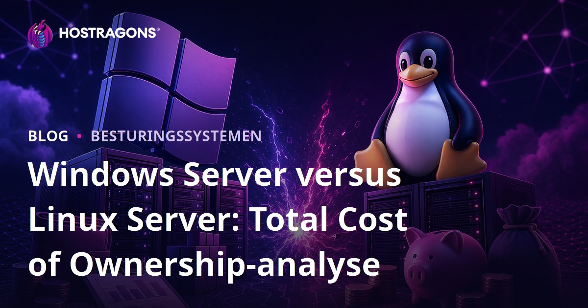 Windows Server versus Linux Server: Total Cost of Ownership-analyse