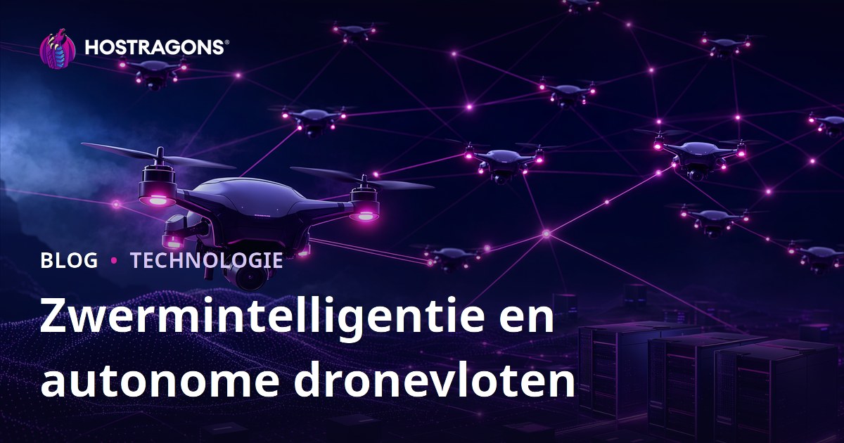 Zwermintelligentie en autonome dronevloten