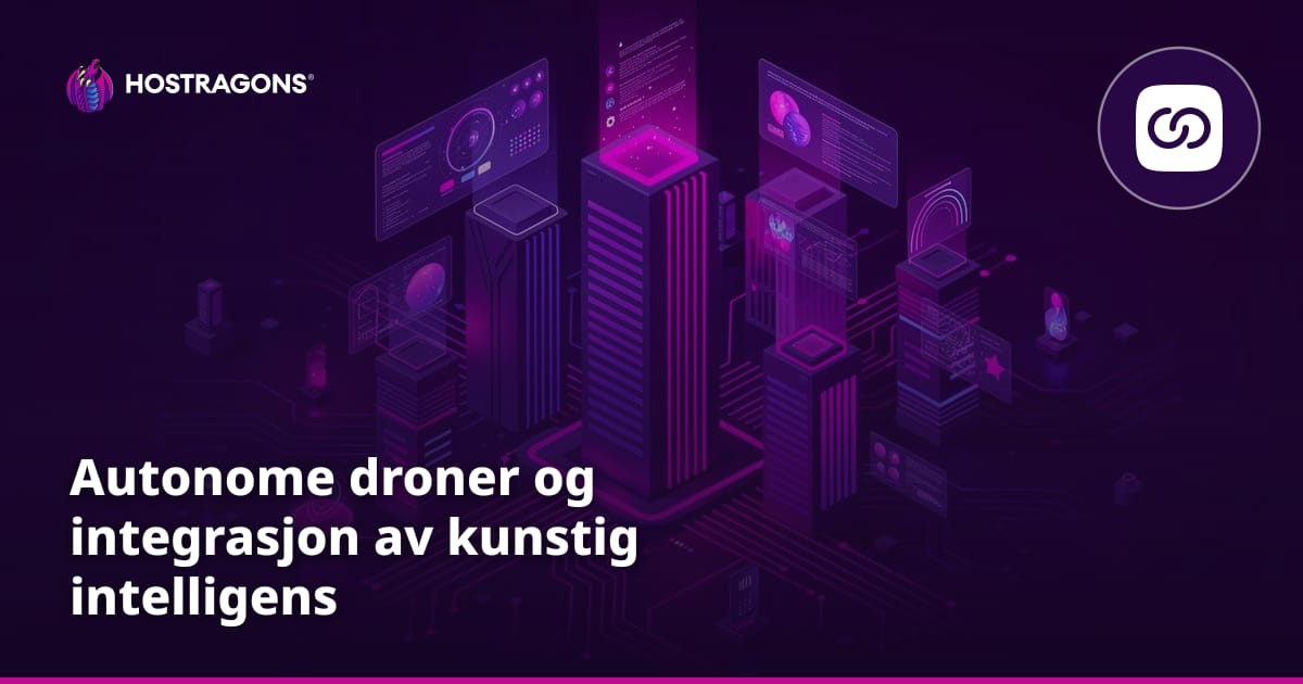 Autonome droner og integrasjon av kunstig intelligens