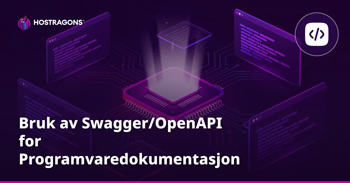 Bruk av Swagger/OpenAPI for Programvaredokumentasjon