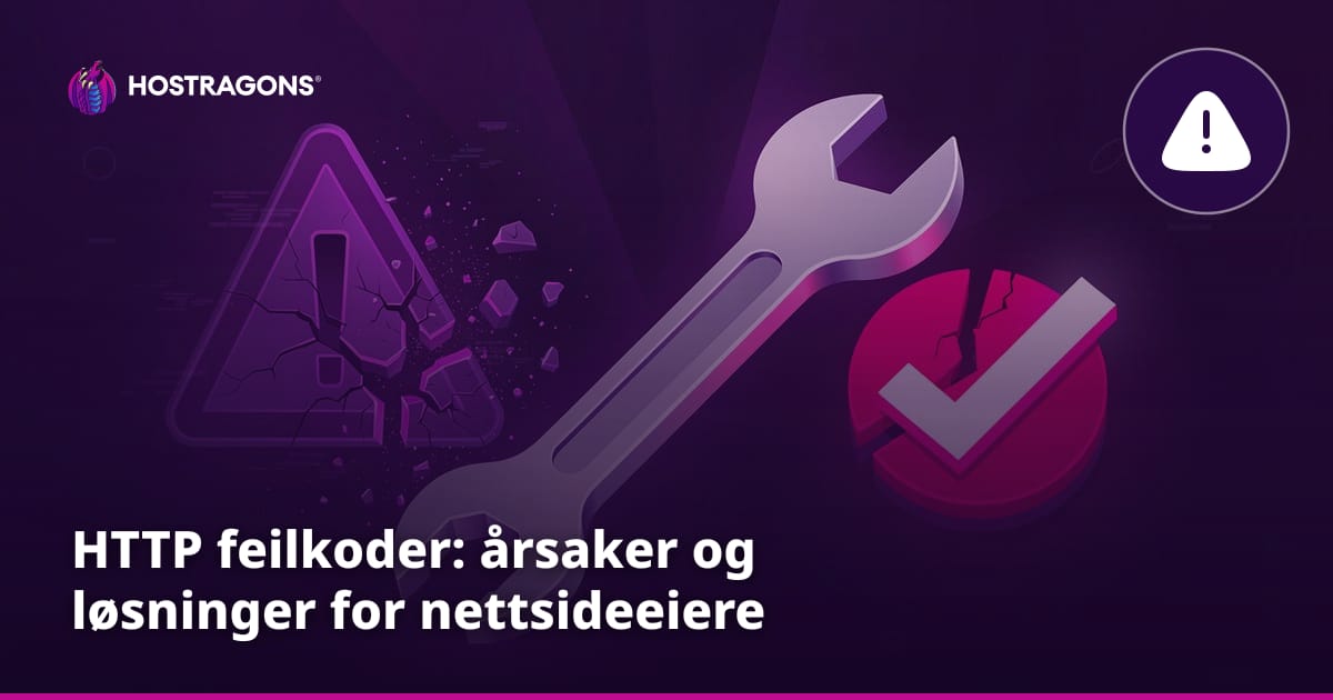 HTTP feilkoder: årsaker og løsninger for nettsideeiere