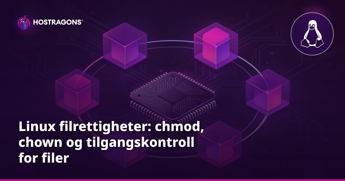 Linux filrettigheter: chmod, chown og tilgangskontroll for filer