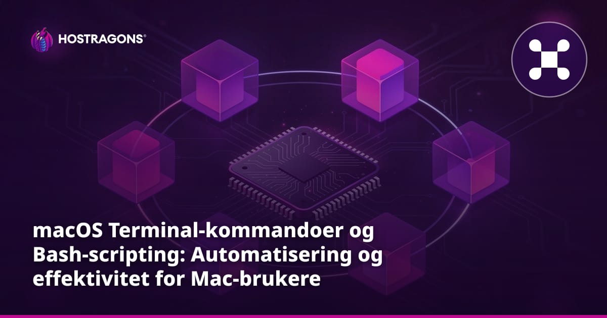 macOS Terminal-kommandoer og Bash-scripting: Automatisering og effektivitet for Mac-brukere