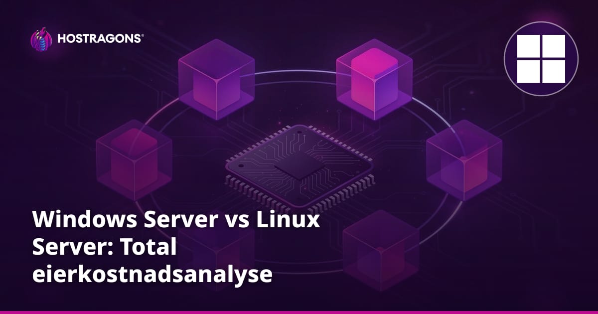 Windows Server vs Linux Server: Total eierkostnadsanalyse