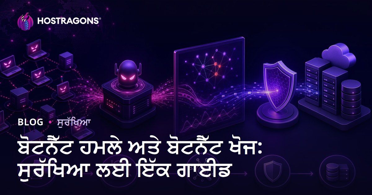 ਬੋਟਨੈੱਟ ਹਮਲੇ ਅਤੇ ਬੋਟਨੈੱਟ ਖੋਜ: ਸੁਰੱਖਿਆ ਲਈ ਇੱਕ ਗਾਈਡ