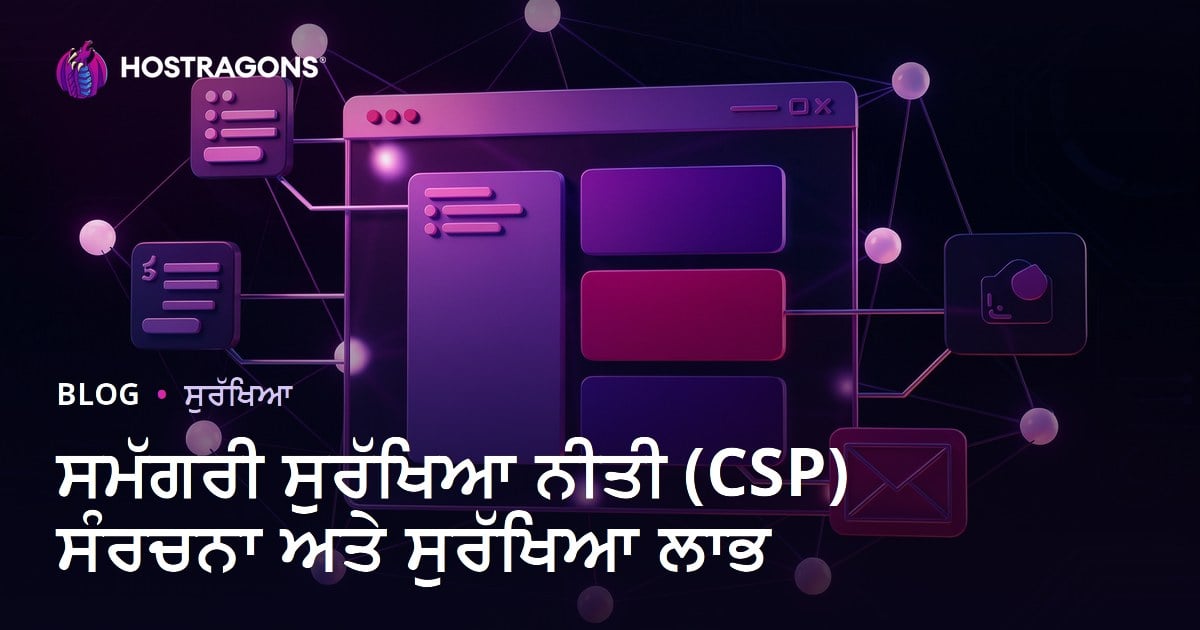 ਸਮੱਗਰੀ ਸੁਰੱਖਿਆ ਨੀਤੀ (CSP) ਸੰਰਚਨਾ ਅਤੇ ਸੁਰੱਖਿਆ ਲਾਭ