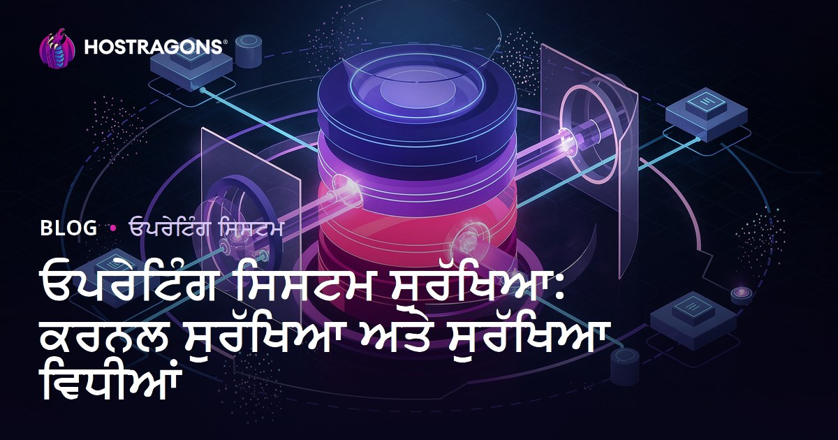 ਓਪਰੇਟਿੰਗ ਸਿਸਟਮ ਸੁਰੱਖਿਆ: ਕਰਨਲ ਸੁਰੱਖਿਆ ਅਤੇ ਸੁਰੱਖਿਆ ਵਿਧੀਆਂ
