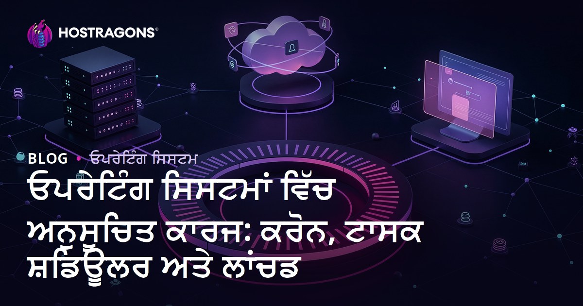 ਓਪਰੇਟਿੰਗ ਸਿਸਟਮਾਂ ਵਿੱਚ ਅਨੁਸੂਚਿਤ ਕਾਰਜ: ਕਰੋਨ, ਟਾਸਕ ਸ਼ਡਿਊਲਰ ਅਤੇ ਲਾਂਚਡ