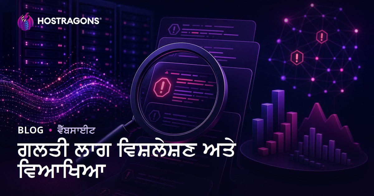 ਗਲਤੀ ਲਾਗ ਵਿਸ਼ਲੇਸ਼ਣ ਅਤੇ ਵਿਆਖਿਆ