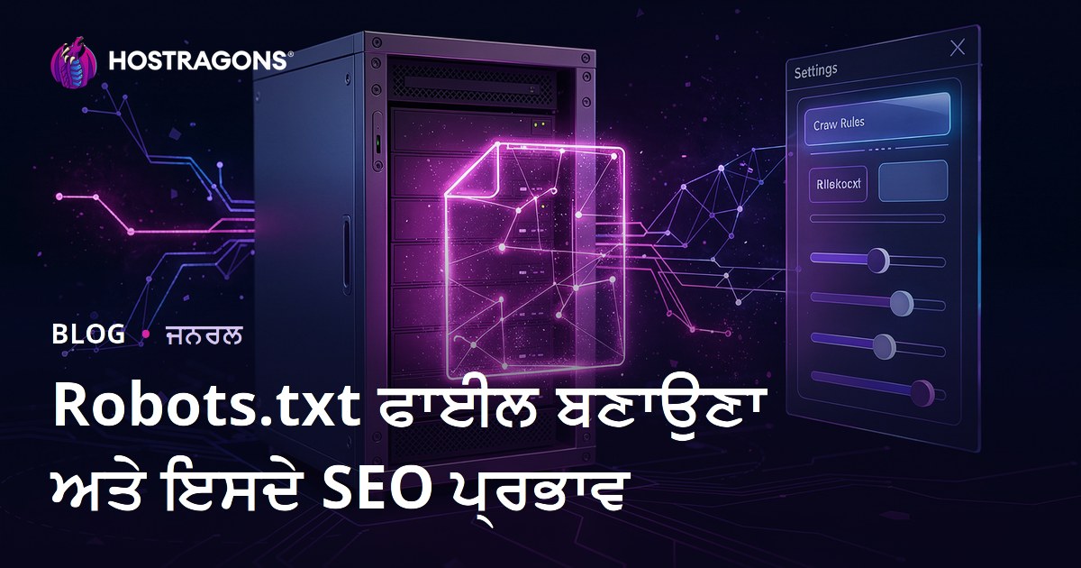 Robots.txt ਫਾਈਲ ਬਣਾਉਣਾ ਅਤੇ ਇਸਦੇ SEO ਪ੍ਰਭਾਵ