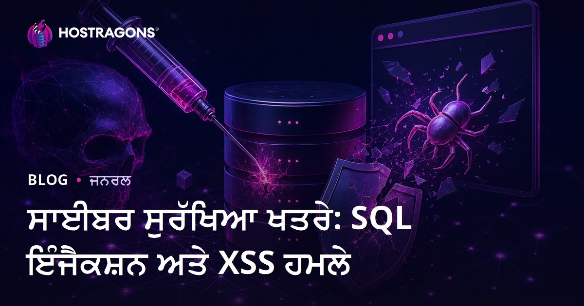 ਸਾਈਬਰ ਸੁਰੱਖਿਆ ਖਤਰੇ: SQL ਇੰਜੈਕਸ਼ਨ ਅਤੇ XSS ਹਮਲੇ