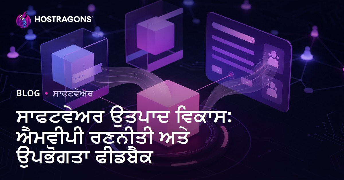 ਸਾਫਟਵੇਅਰ ਉਤਪਾਦ ਵਿਕਾਸ: ਐਮਵੀਪੀ ਰਣਨੀਤੀ ਅਤੇ ਉਪਭੋਗਤਾ ਫੀਡਬੈਕ