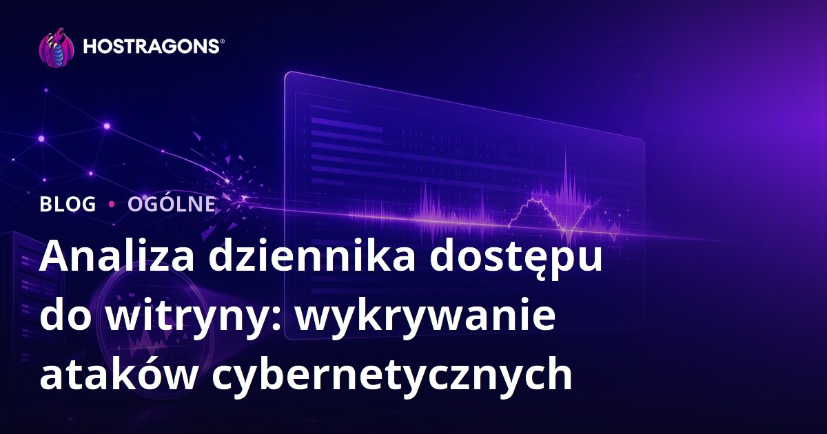 Analiza dziennika dostępu do witryny: wykrywanie ataków cybernetycznych