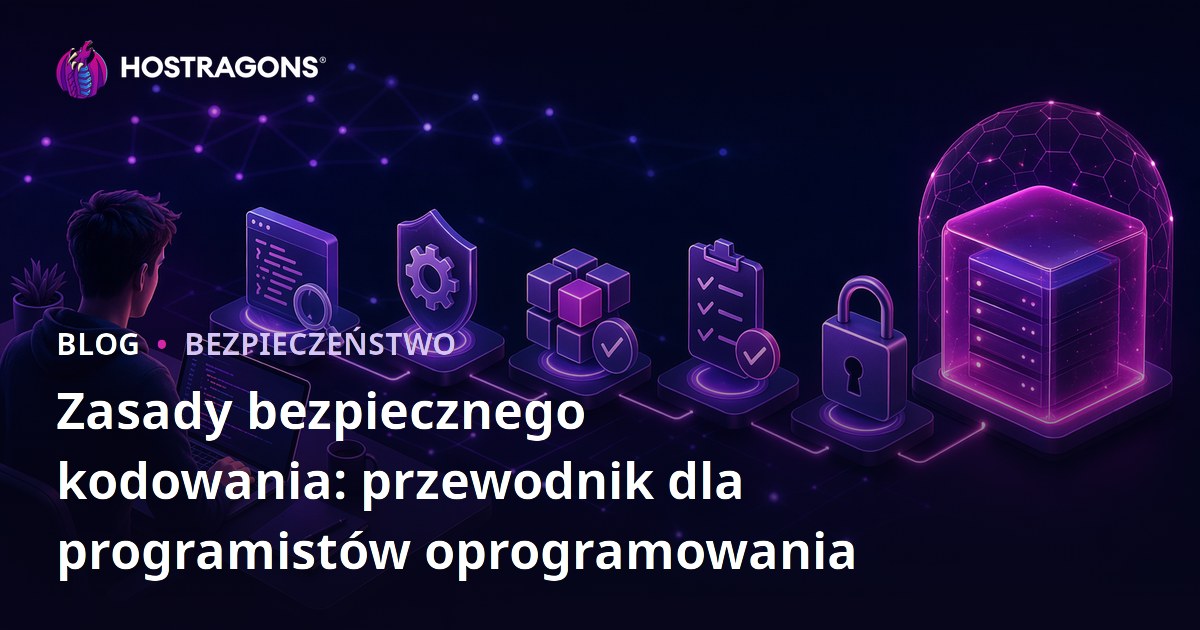 Zasady bezpiecznego kodowania: przewodnik dla programistów oprogramowania