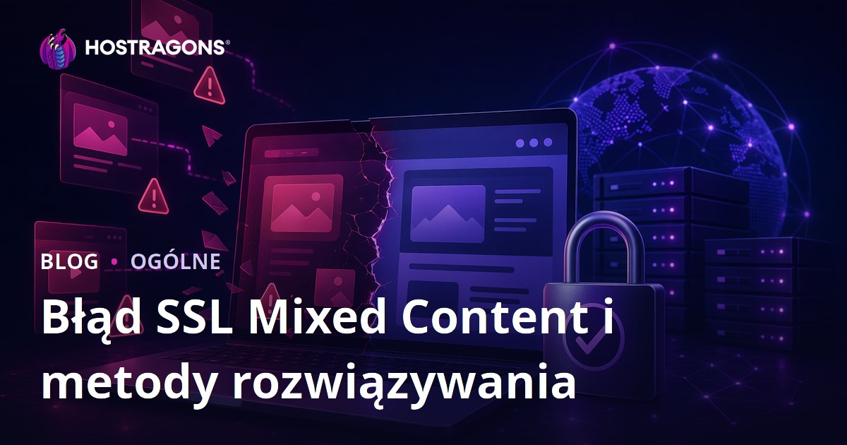 Błąd SSL Mixed Content i metody rozwiązywania