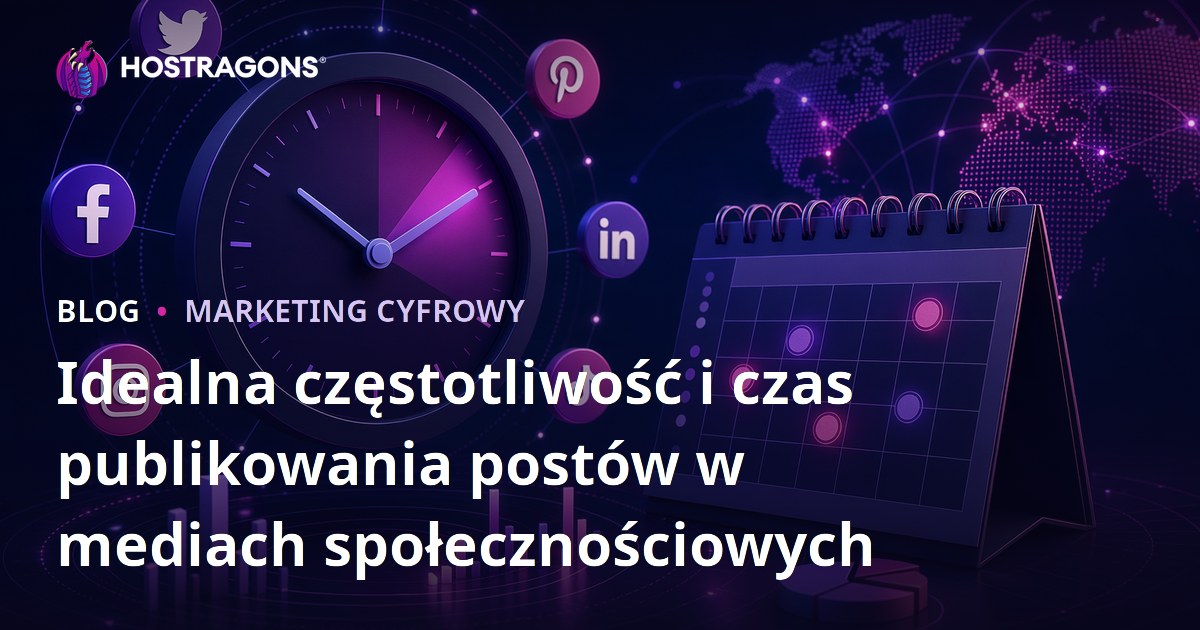 Idealna częstotliwość i czas publikowania postów w mediach społecznościowych