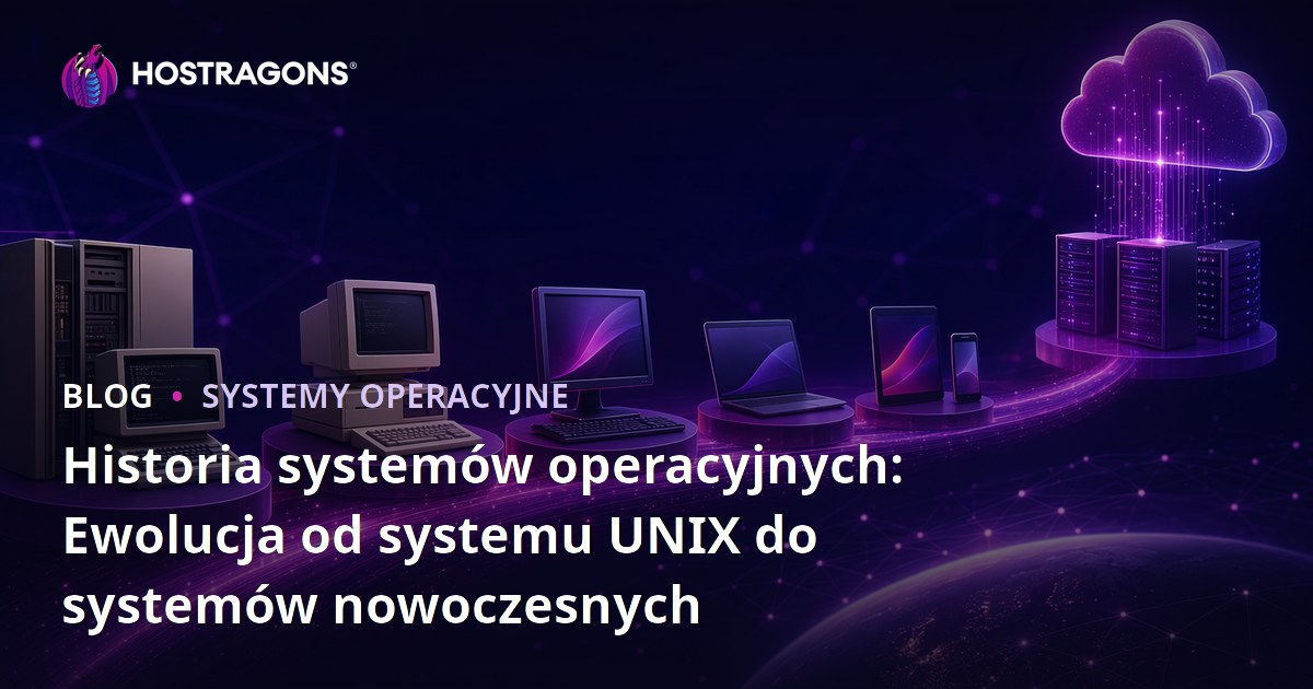 Historia systemów operacyjnych: Ewolucja od systemu UNIX do systemów nowoczesnych