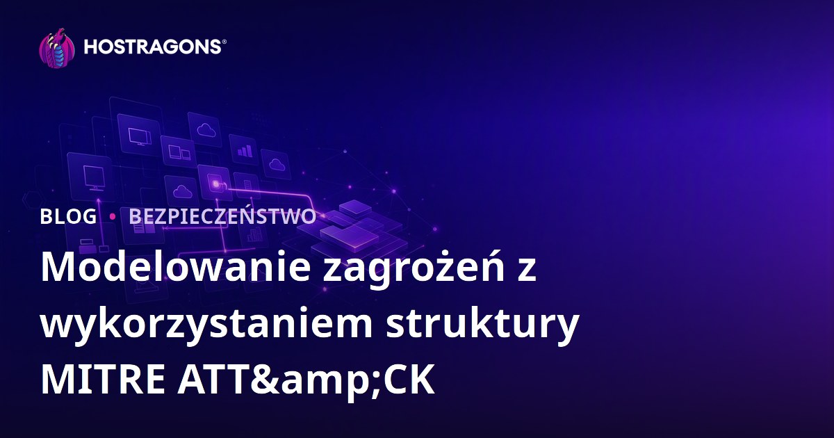 Modelowanie zagrożeń z wykorzystaniem struktury MITRE ATT&CK