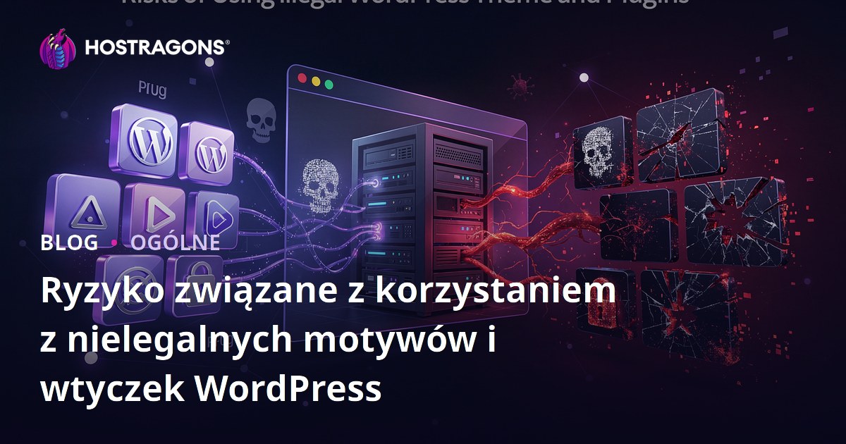 Ryzyko związane z korzystaniem z nielegalnych motywów i wtyczek WordPress