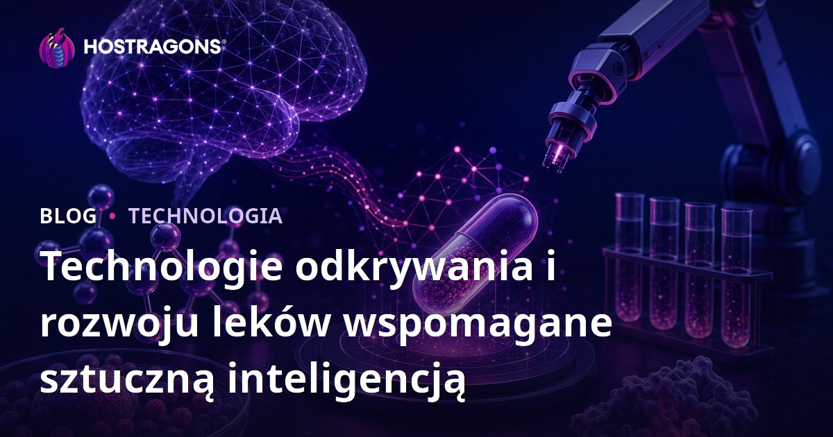 Technologie odkrywania i rozwoju leków wspomagane sztuczną inteligencją